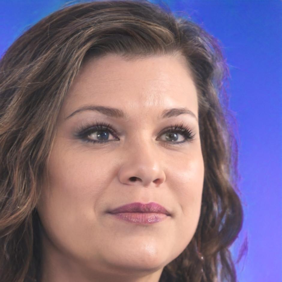 Zufriedene Kursteilnehmerin